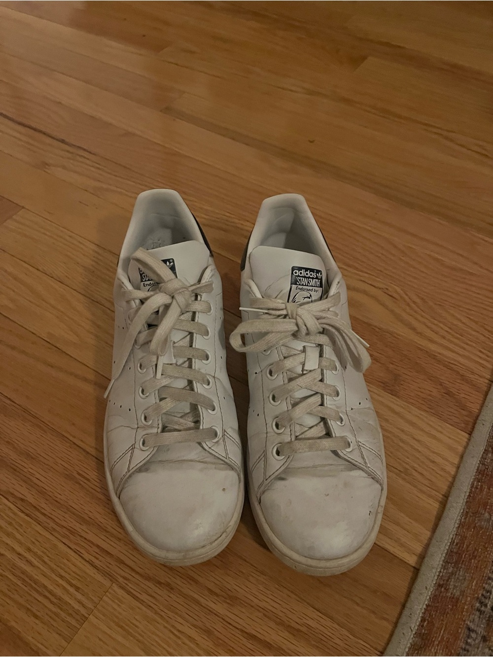 adidas Stan Smith Women's White Leather Sneakers